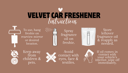 Western Felt Car Freshener