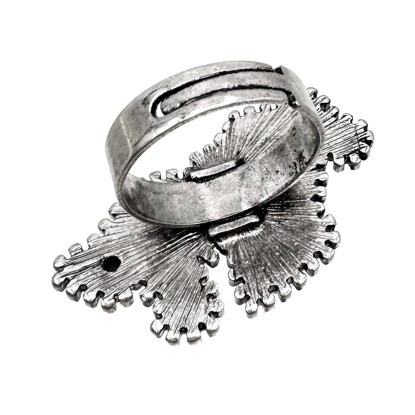 Star Shape Turquoise Stone Western Ring