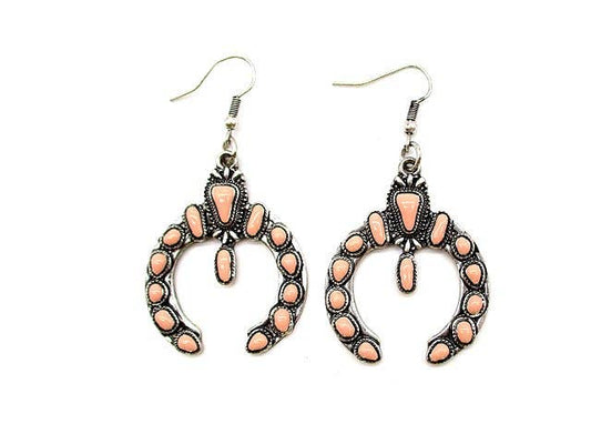 Western Squash Blossom Earring