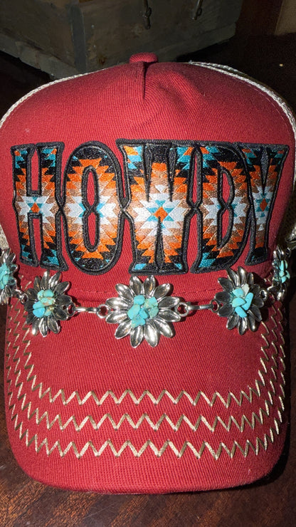 RED STITCH HAT PRE-ORDER FOR BUILD