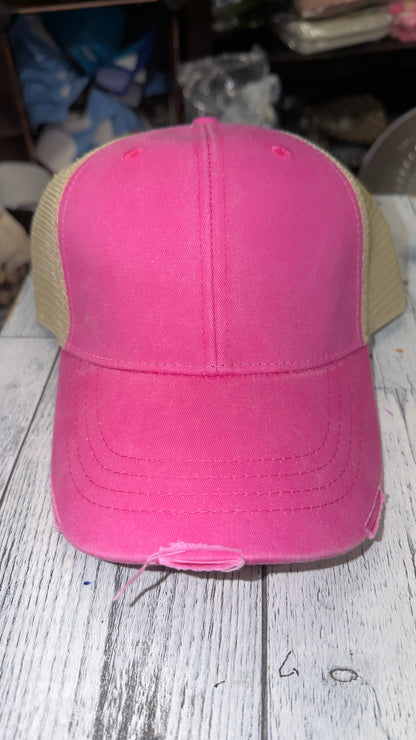 BLANK HAT SELECTION