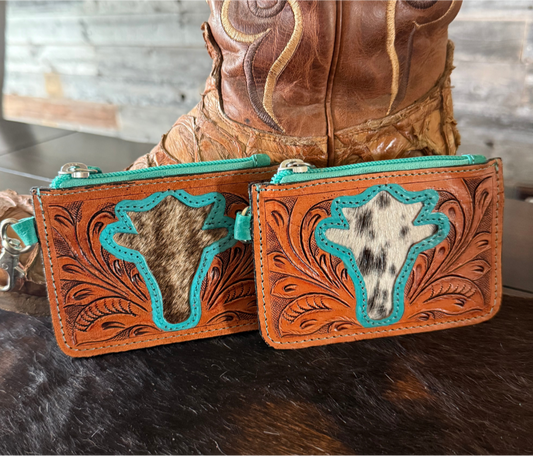 Countryside Cattle Co. Leather Pouch, Wallet