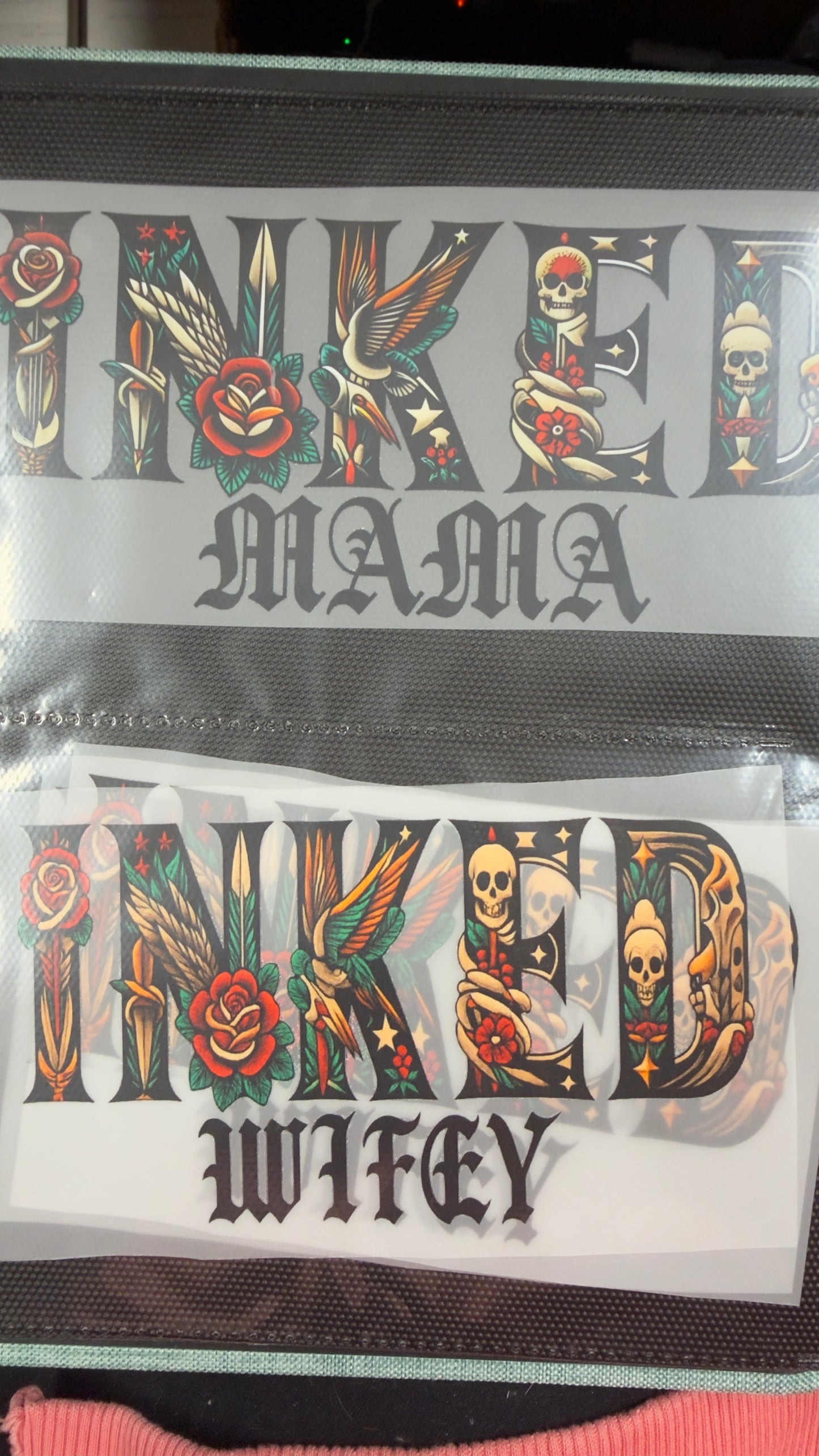 DTF"ON HAND" FOR CUSTOM TRUCKER HAT BUILDS