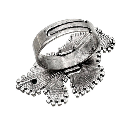 Star Shape Turquoise Stone Western Ring