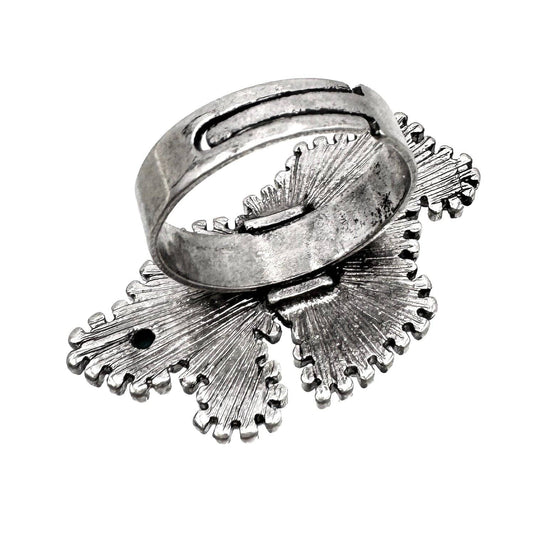 Star Shape Turquoise Stone Western Ring